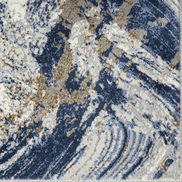 Luxe Weavers Modern Marble Abstract Area Rug