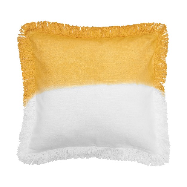 X 22 quot Aster Ochre Throw Pillow