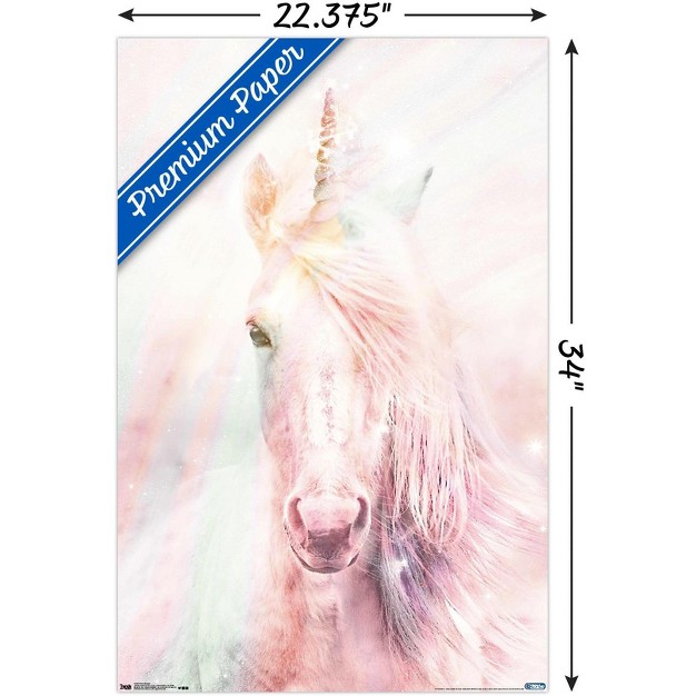 Trends International Pink Unicorn Unframed Wall Poster Prints