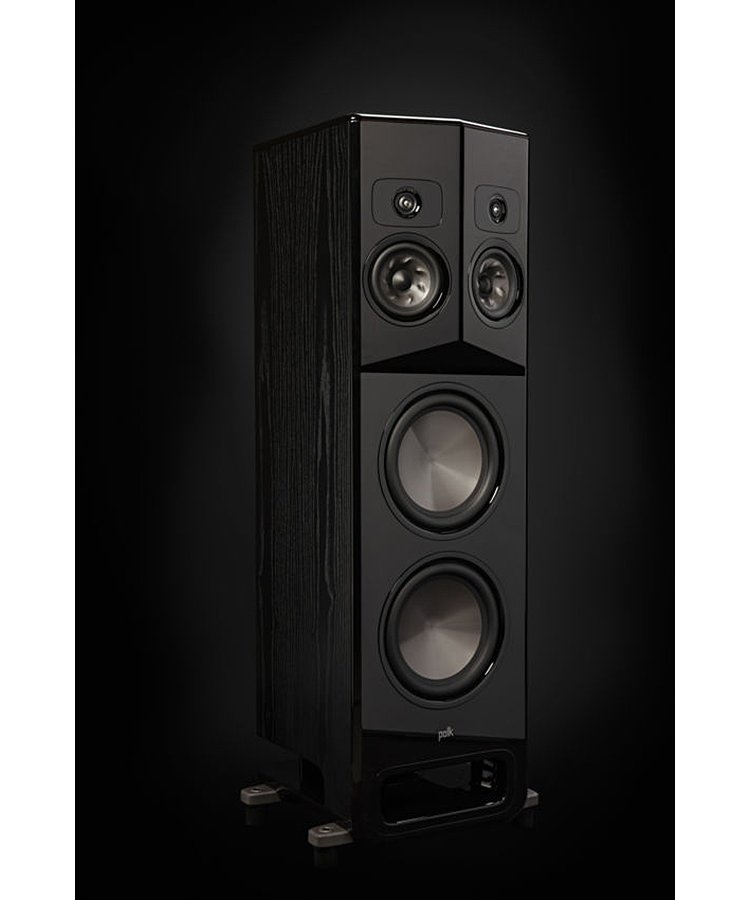 Polk Audio Legend Series L800 Floorstanding Tower Speaker in Black Ash with Patented SDA-PRO Technology (Each)