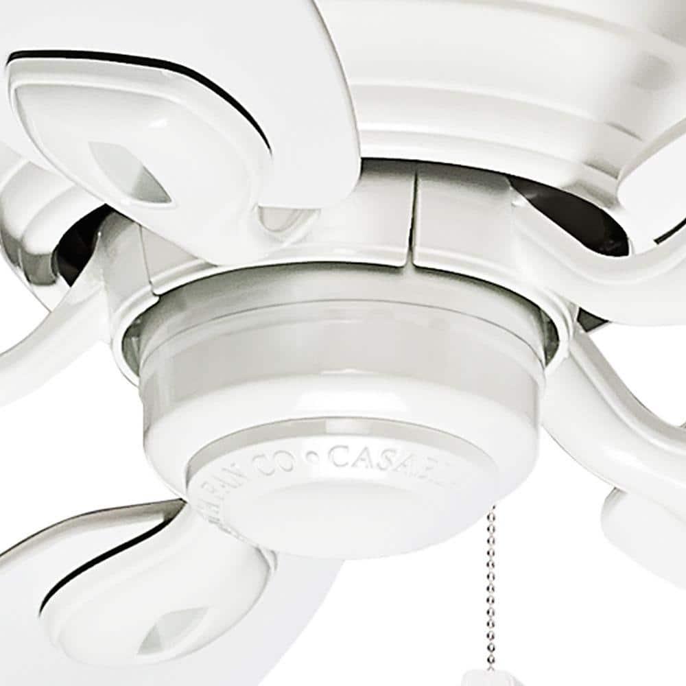 Casablanca Durant 54 in Indoor Snow White Ceiling Fan