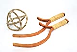 Jabbit Classic Outdoor Game - Toss and Catch Game with Wooden Launchers and Rope Ball - Ages 6+