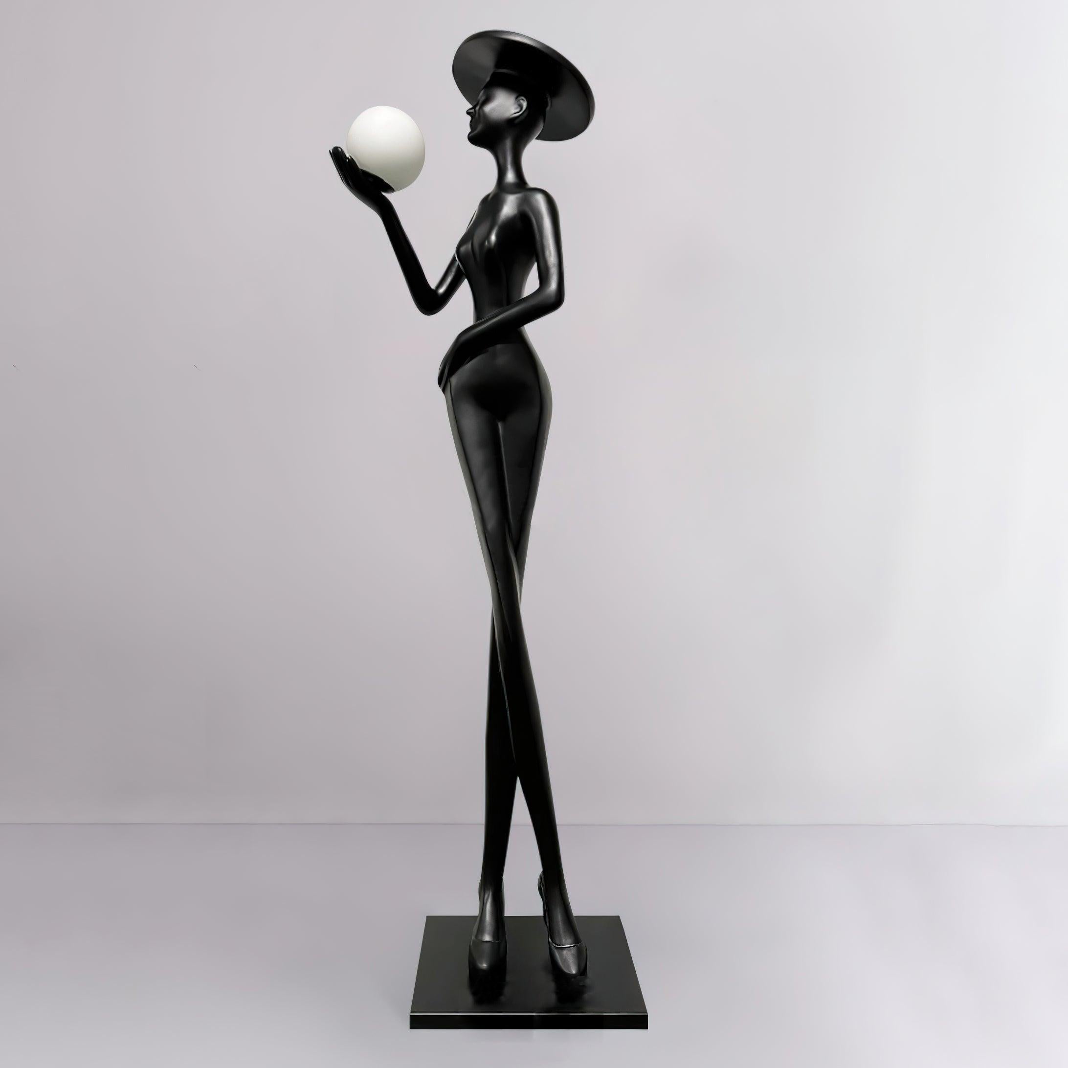 Sophia Elegance Sculpture Floor Lamp