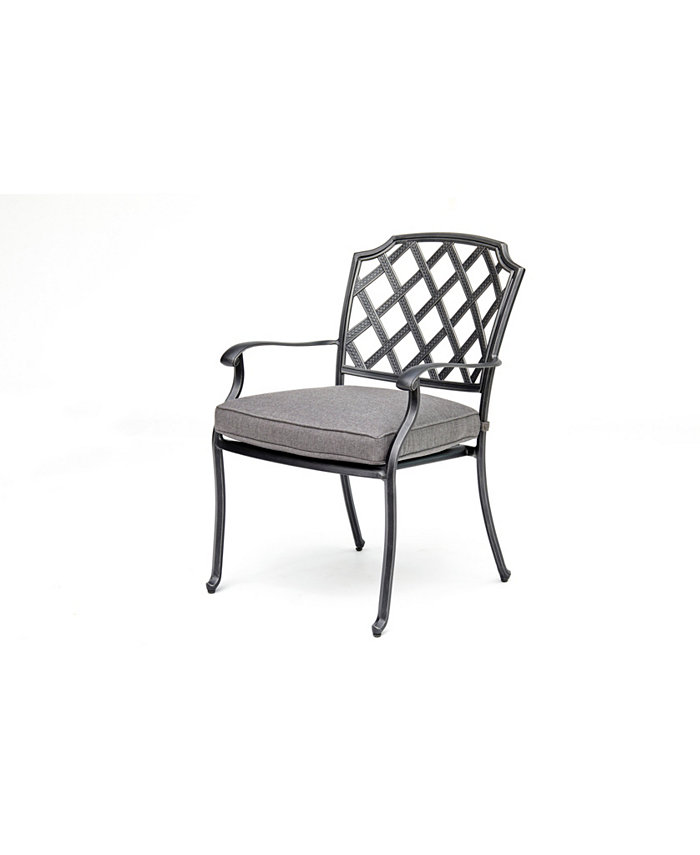 Agio Vintage II Outdoor Dining Chair with Outduraandreg; Cushions