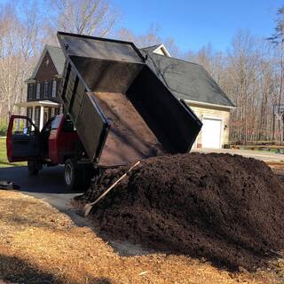 10 cu. yd. Red Landscape Bulk Mulch BKDMR10