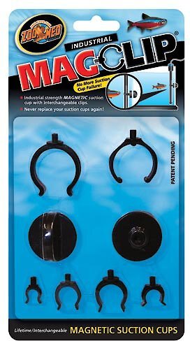 Zoo Med Mag-Clip Magnetic Suction Cups