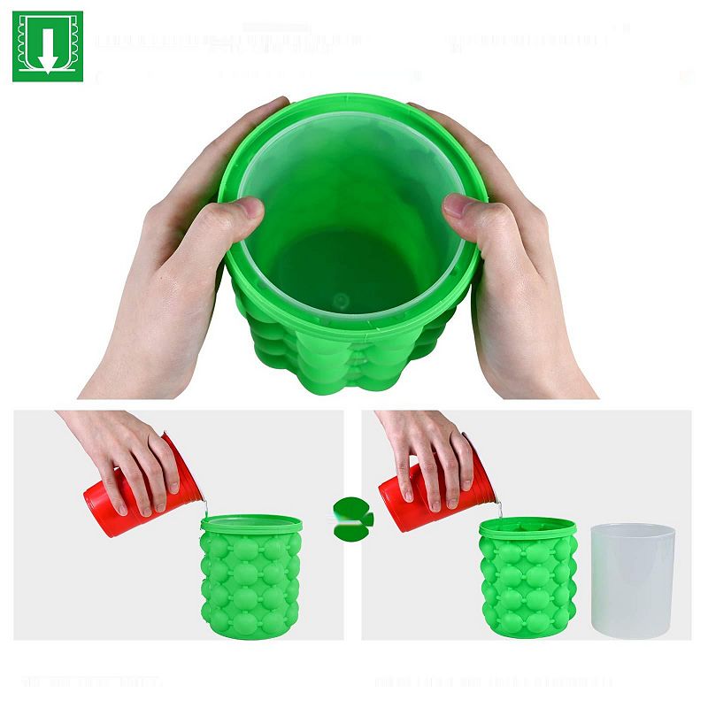 ALLADINBOX  Silicone Ice Cube Trays