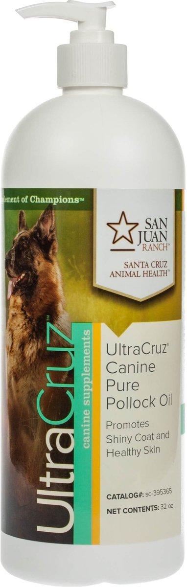 UltraCruz Pure Pollock Oil Dog Supplement