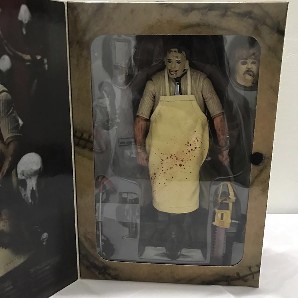 Texas Chainsaw Massacre Ultimate Leatherface Film Action Figure Set Fans Gift Halloween Indoor Ornaments New