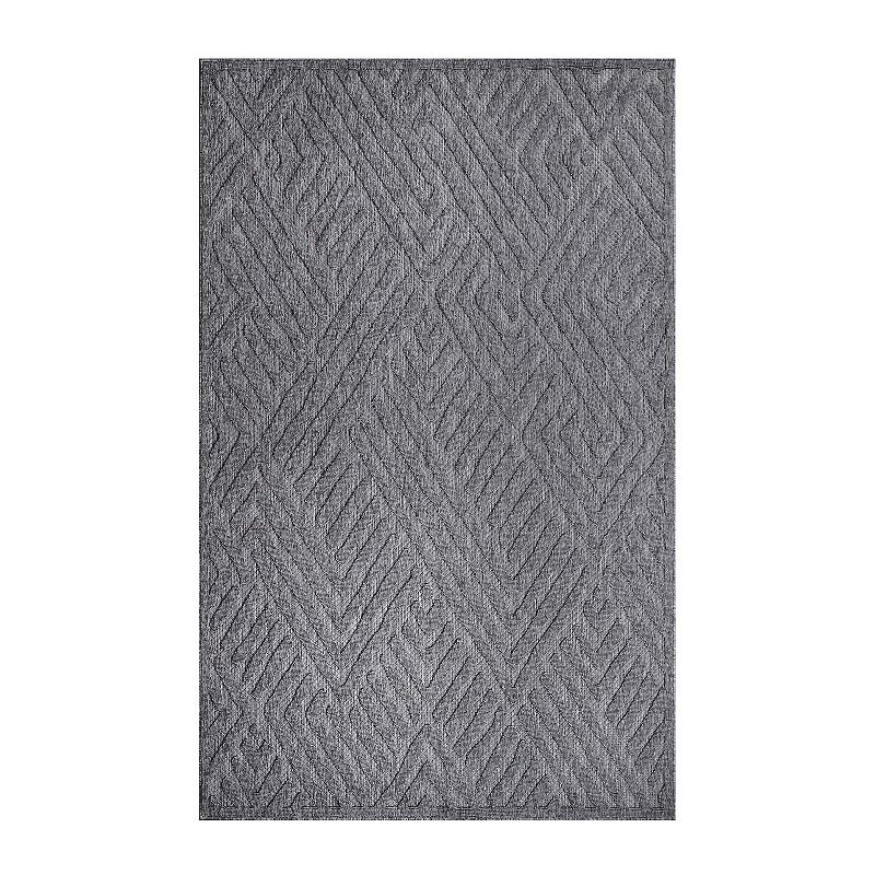 Superior Modern Geometric Indoor Outdoor Area Rug