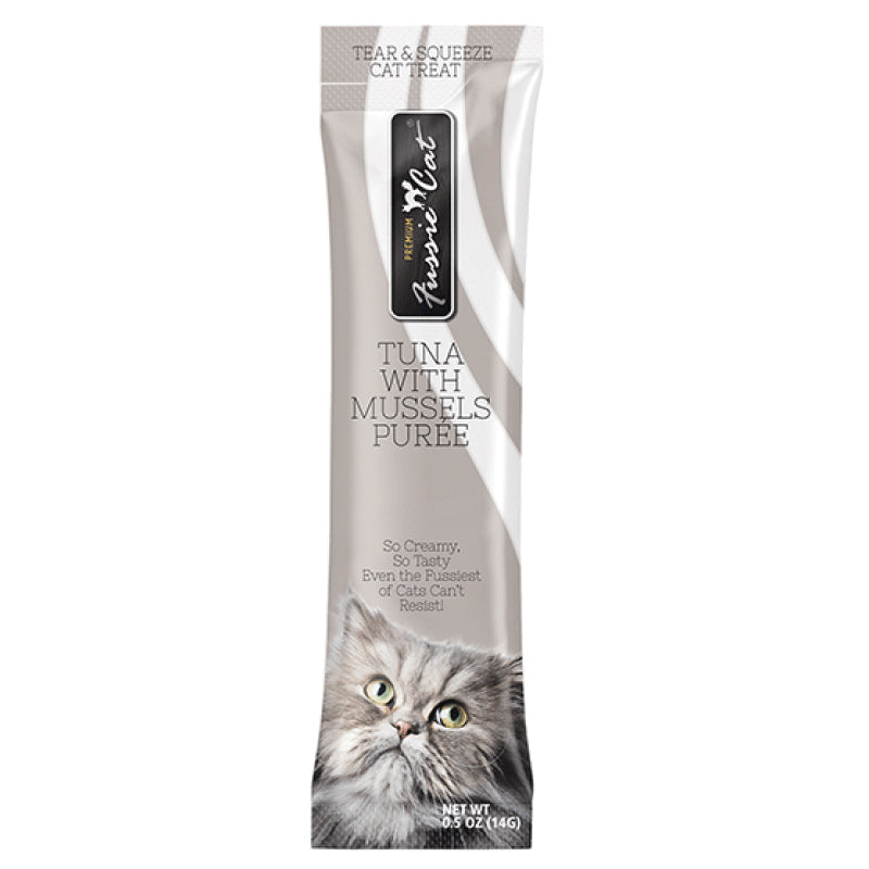 Fussie Cat Puree Tuna  Mussel Cat Treat