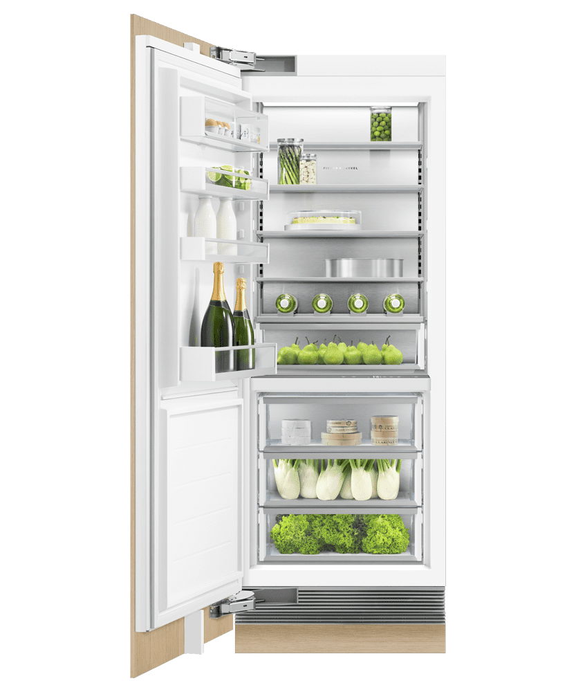 Fisher & Paykel RS3084SLHK1 Integrated Column Refrigerator, 30