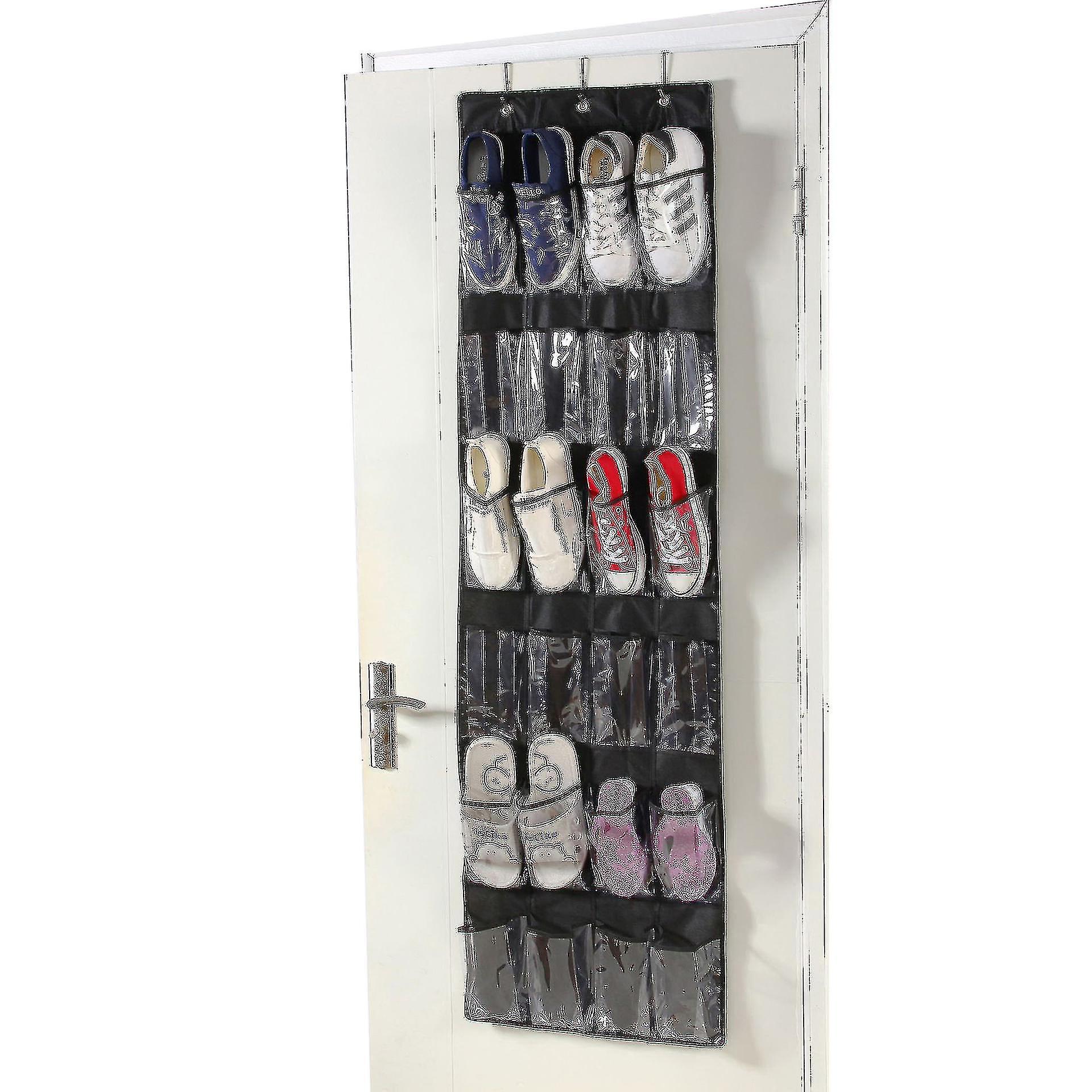 24 Pockets The Door Hanging Shoe Organizer