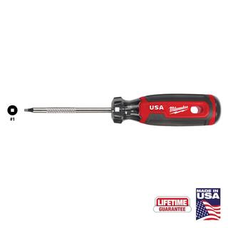 MW 3 in. #1 Square Screwdriver with Cushion Grip MT217