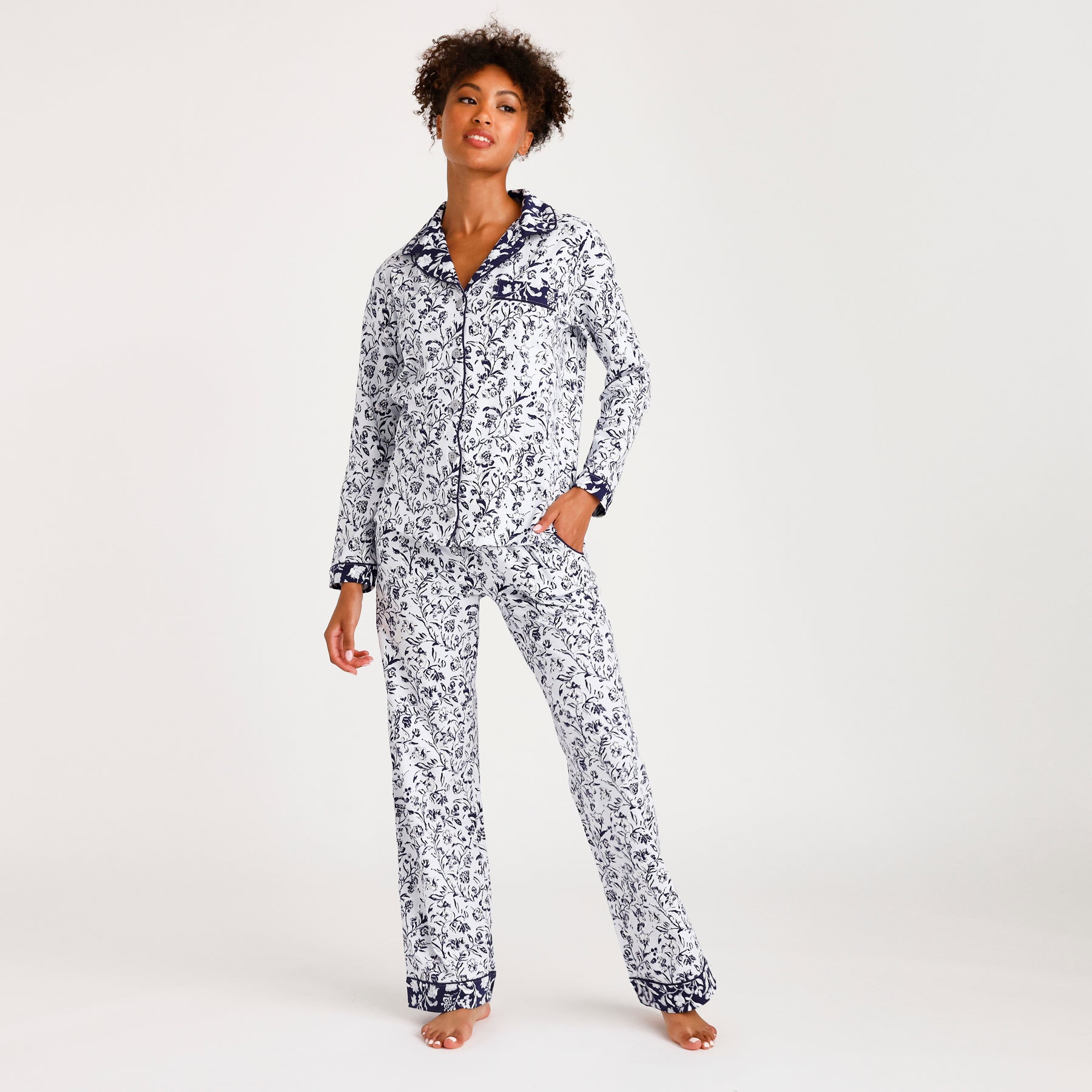 Long-Sleeved Pajama Set