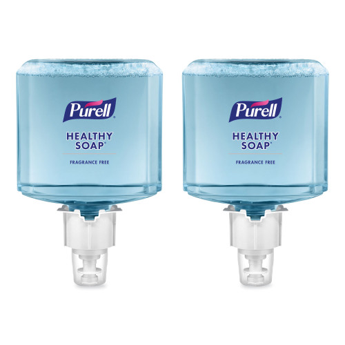 PURELL HEALTHY SOAP Gentle and Free Foam， For ES4 Dispensers， Fragrance-Free， 1，200 mL， 2/Carton (507202)