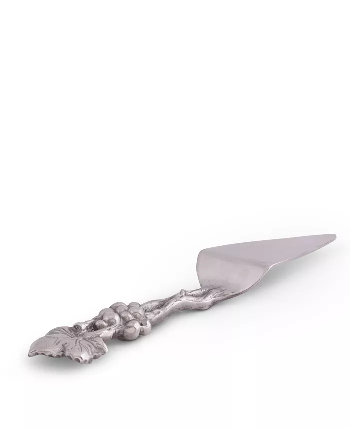 Arthur Court Designs Aluminum Grape Pattern Pie Server