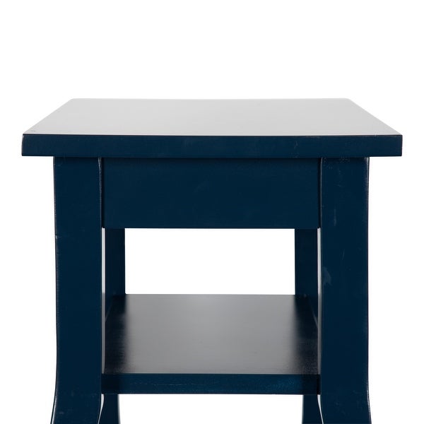 Kate and Laurel Lillian Wood Side Table - 18x12x24