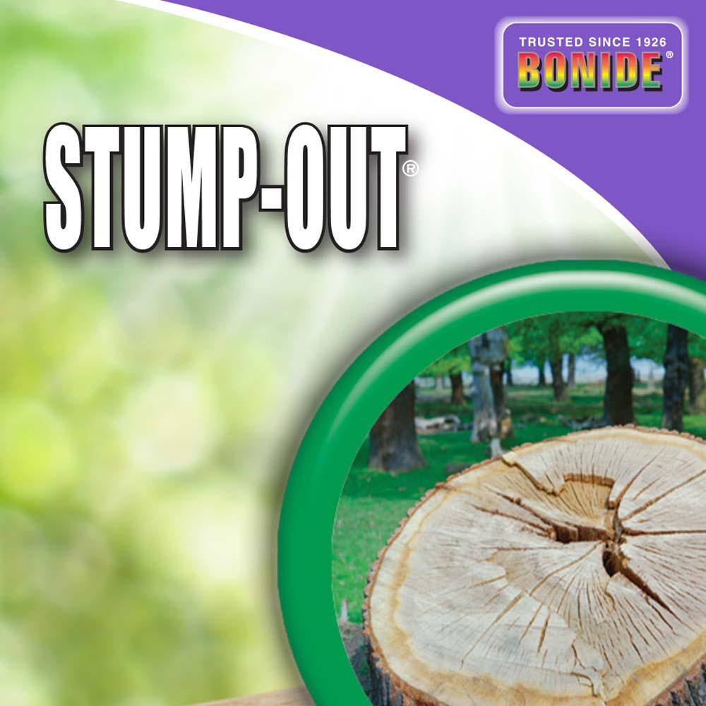 Bonide Stump-Out Granules Do-it-Yourself At Home Stump Removal Pellets 1 lb. Fast-Acting Formula for Outdoor Use 272