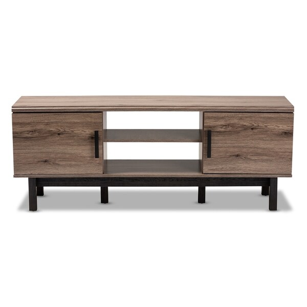 Contemporary 2-Door TV Stand