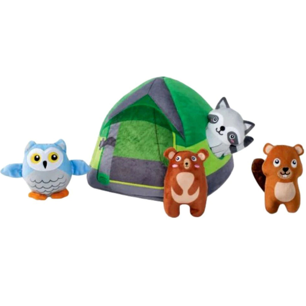 Fringe Happy Campers Burrow Multi-Dog Toys