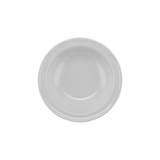 G.E.T. Enterprises Supermel Rimmed White Deep Bowl...