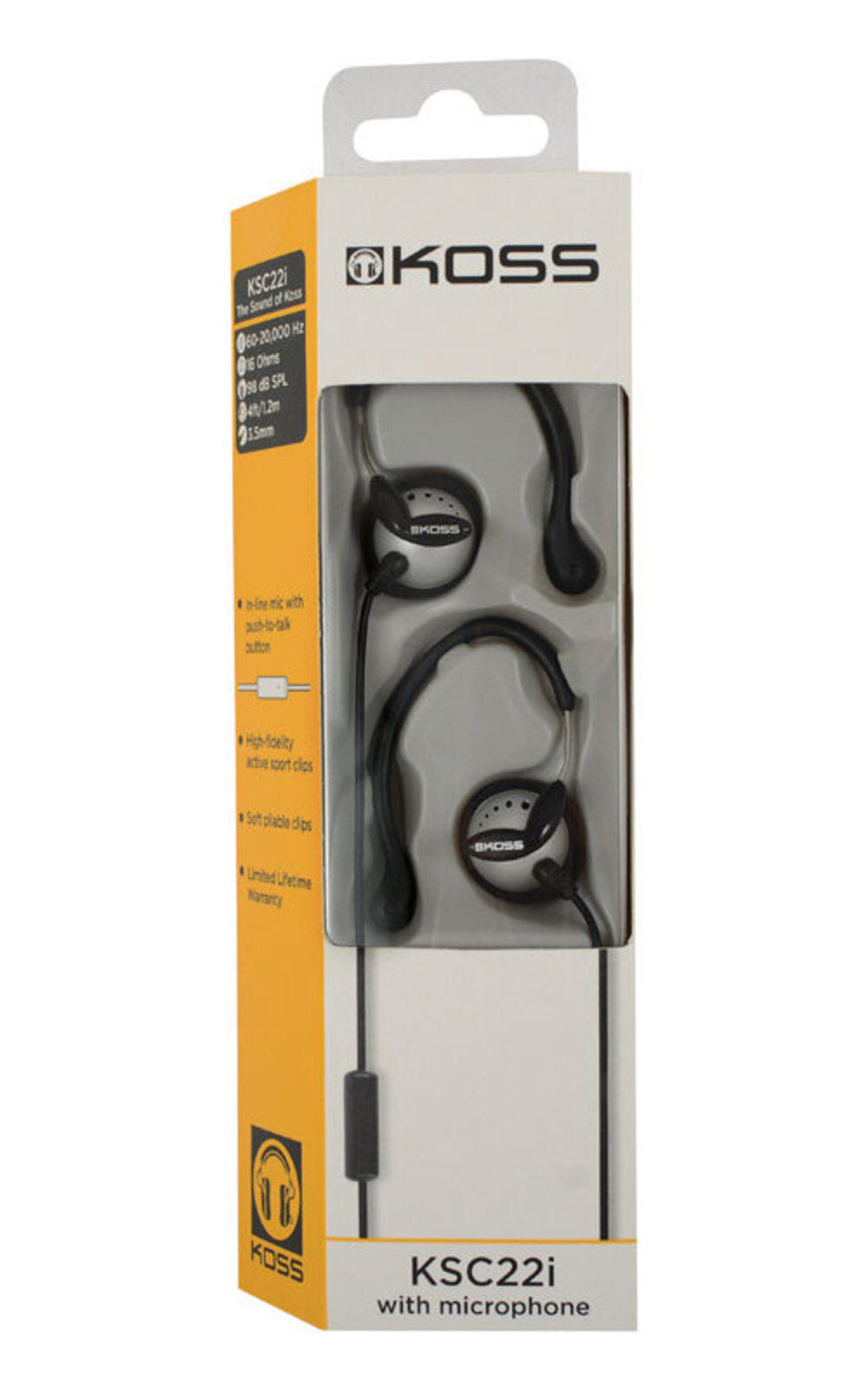 KOSS HEADPHONES W/MIC