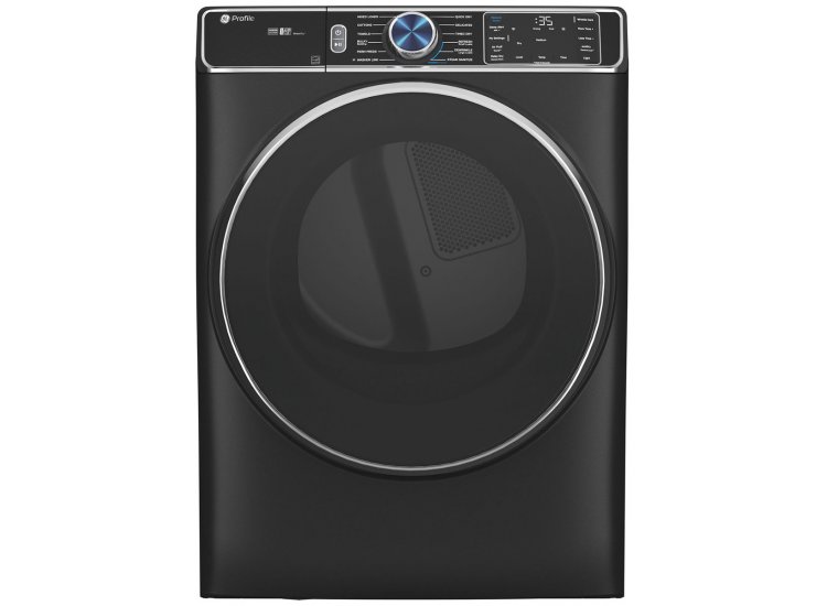 GE Profile ADA 7.8 Cu. Ft. Carbon Graphite Smart Front Load Gas Dryer With Steam And Sanitize Cycle