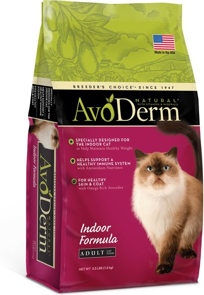 AvoDerm Natural Indoor Formula Adult Dry Cat Food