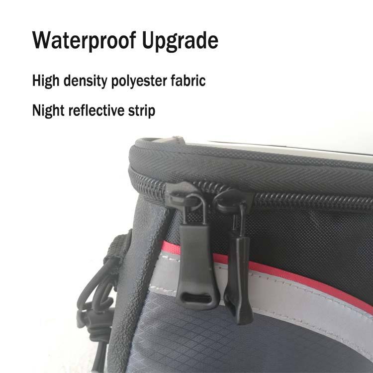 Cycle Riding Waterproof Bike Frame Bags Handlebar Front Tube Touch Screen Cell Phone Bag Mountain Road Bicycle Bag