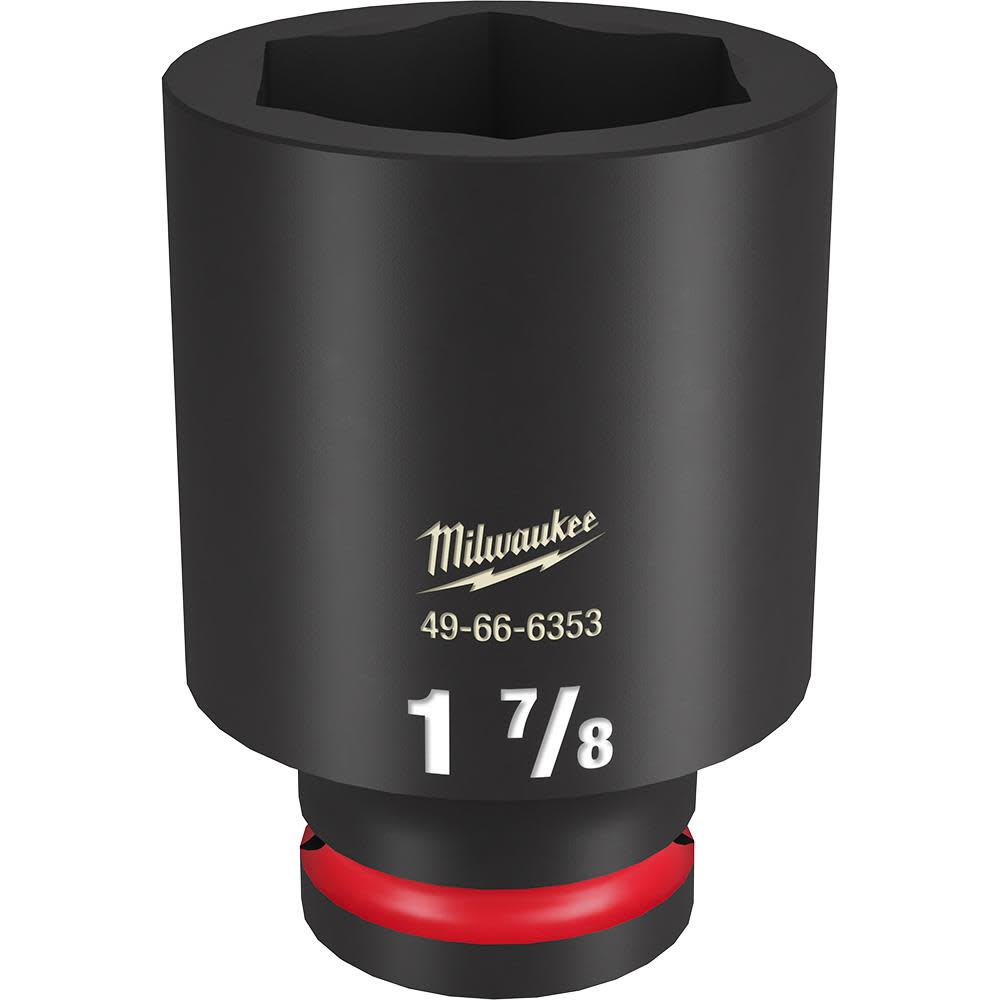 Milwaukee Impact Socket 3/4 Drive 1 7/8 Deep 6 Point 49-66-6353 from Milwaukee