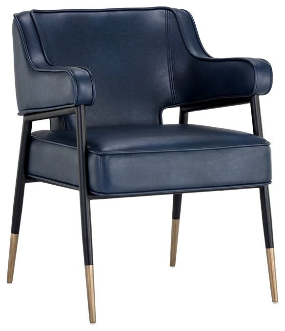 Derome Dining Armchair   Midcentury   Dining Chairs   by Sunpan Modern Home  Houzz