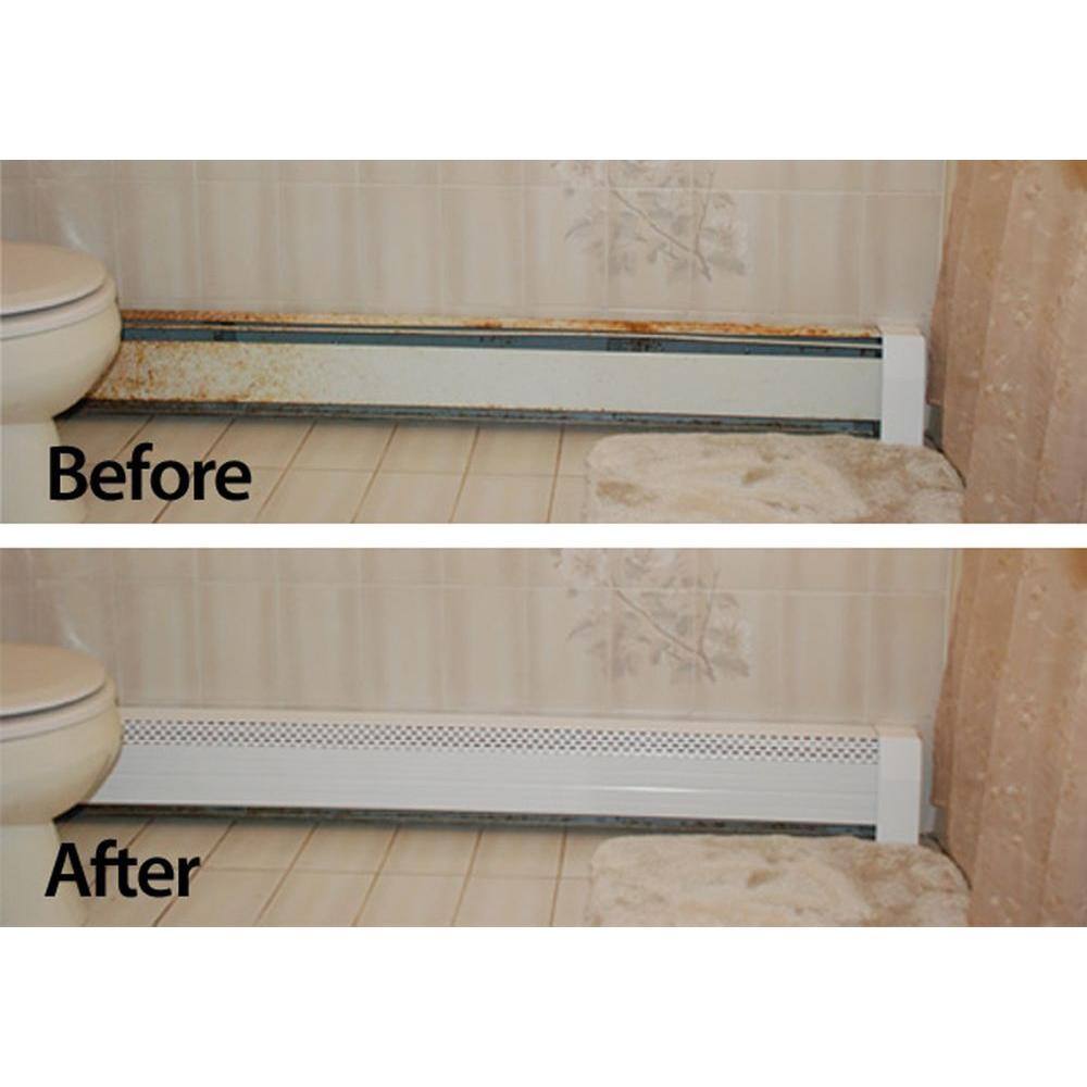 NeatHeat 3007 Original Series 6 ft. Hot Water Hydronic Heating Baseboard Cover (Not for Electric Baseboard) NEATHEAT6