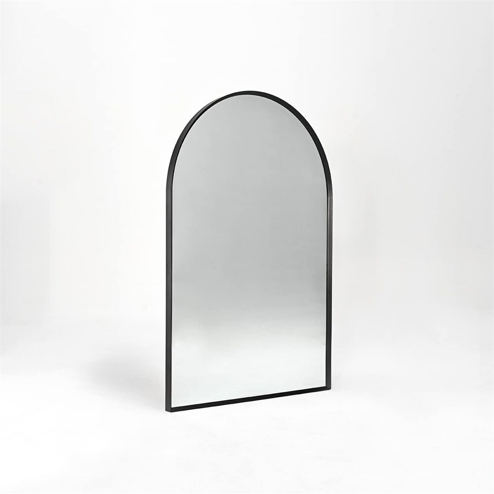 Metal Large Arch Mirror with Shatterproof Film and Density Board