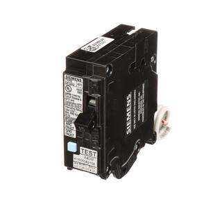 Siemens 15-Amp AFCIGFCI Dual Function-Circuit Breaker Q115DFP