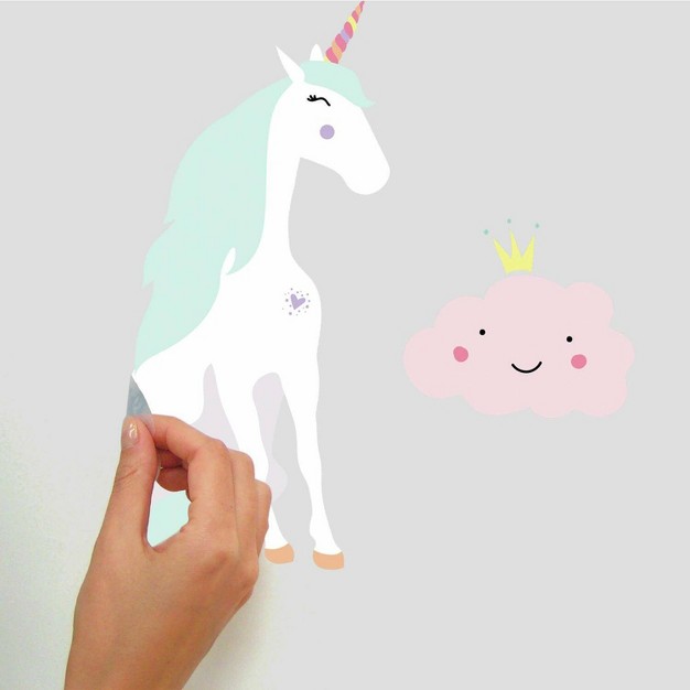 Unicorn Magic Peel And Stick Giant Wall Decal Roommates