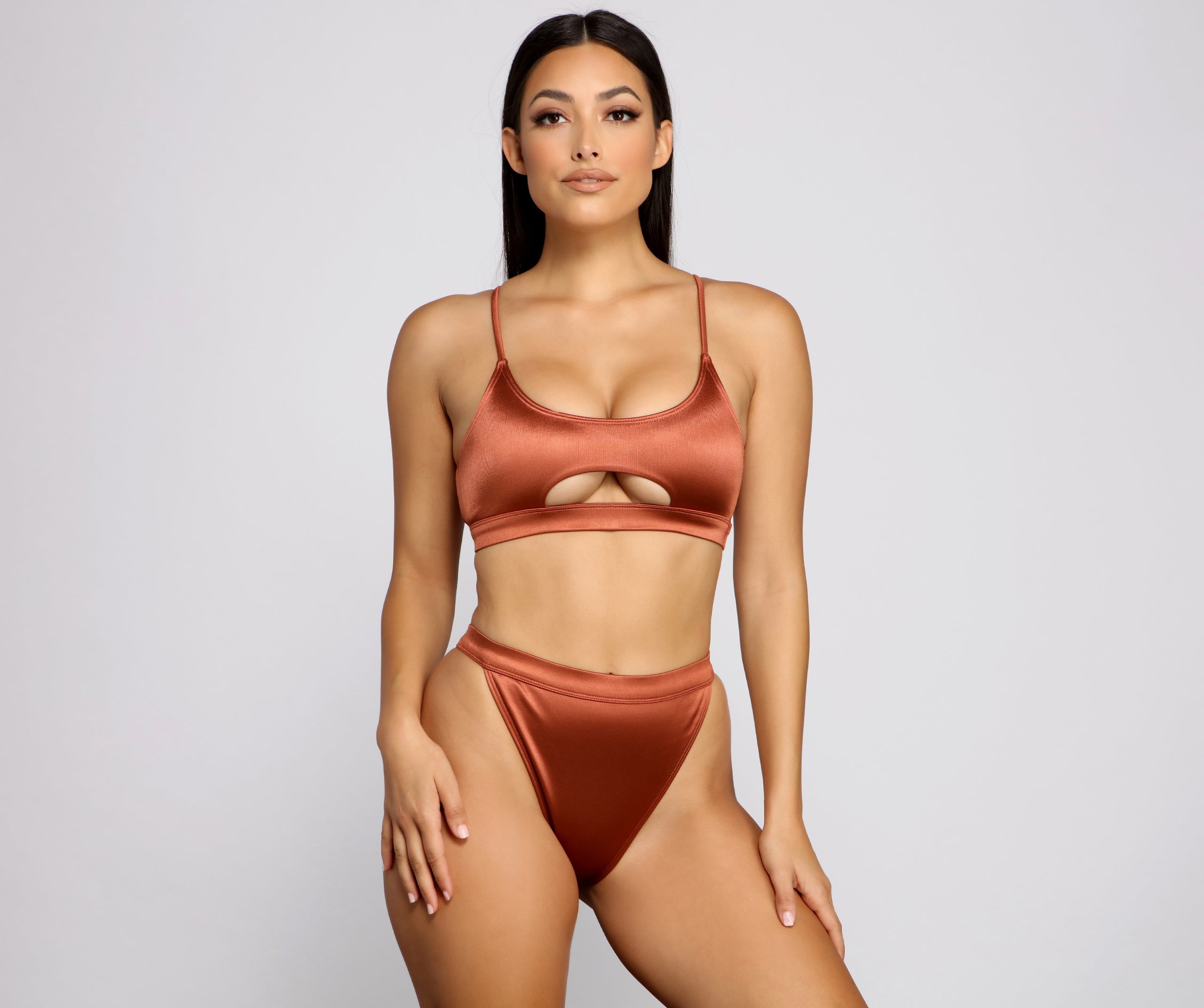 Level Up Cutout Bikini Top