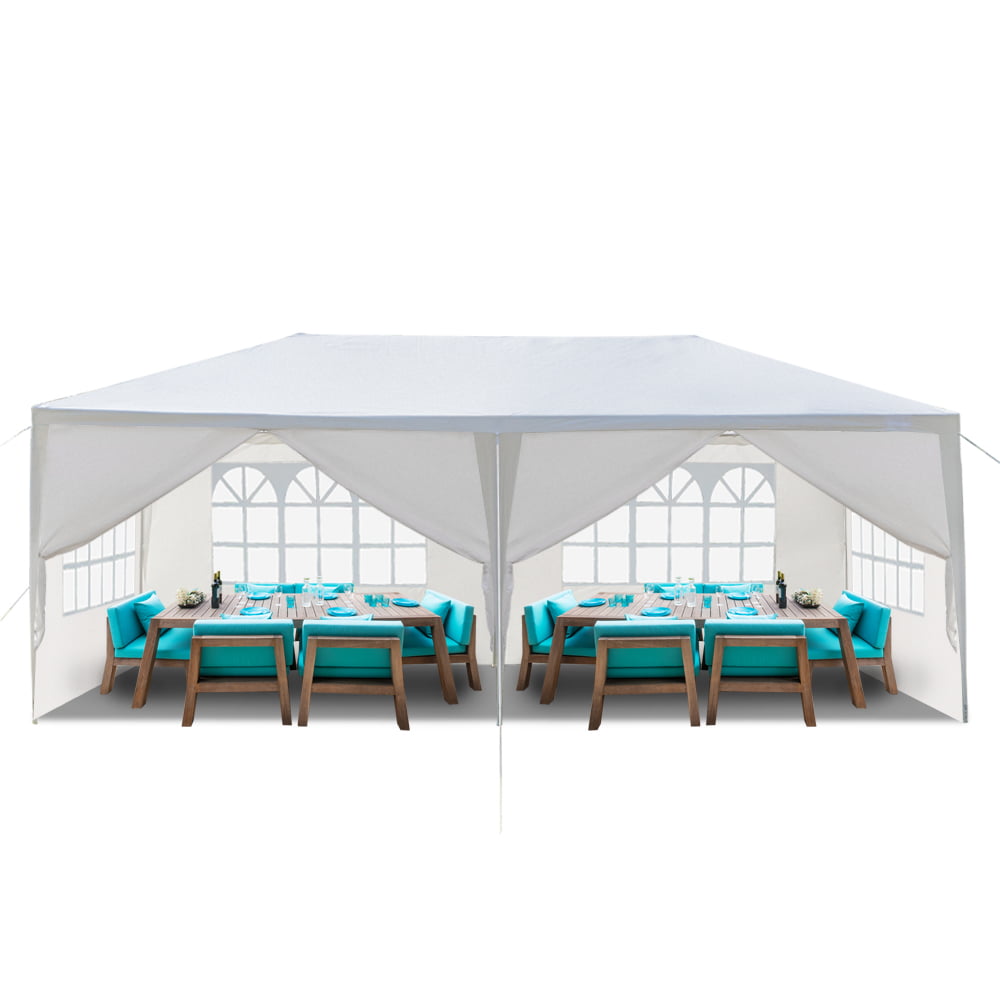 Zimtown 10' X 20' Outdoor Tent Gazebo Wedding Party Canopy W/6 Sides