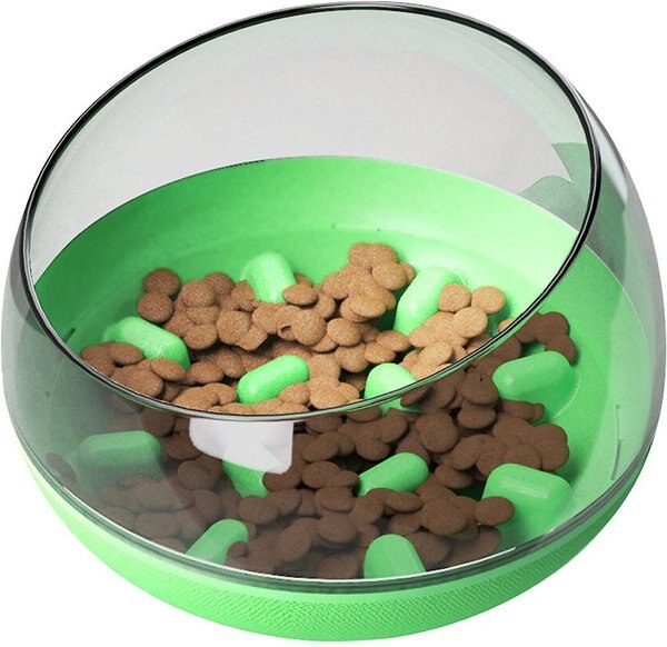 Pet Life Tumbowl Slow Feeding Dog and Cat Bowl