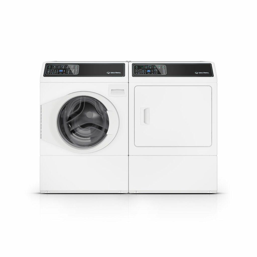 Speed Queen FF7009WN Ff7 White Front Load Washer With Pet Plus Sanitize Fast Cycle Times Dynamic Balancing 5-Year Warranty