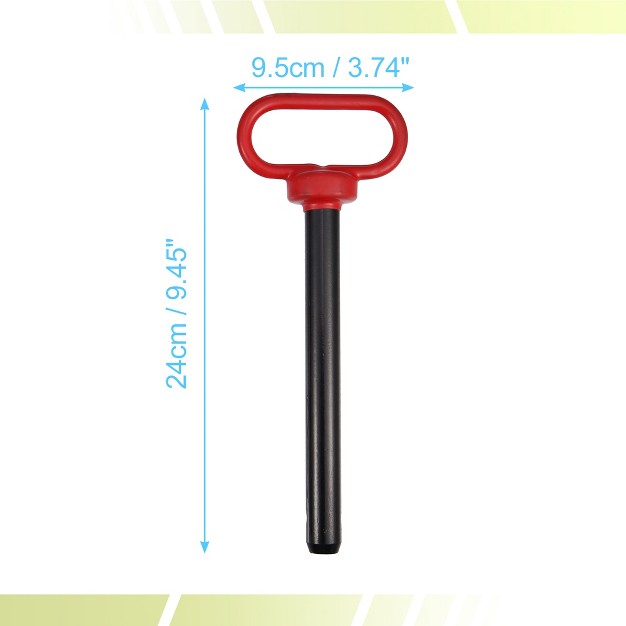 Unique Bargains Trailer Towing Hitch Clips And Pins For Lawn Mower Trailer Towing Cargo Boat Rv Car Red