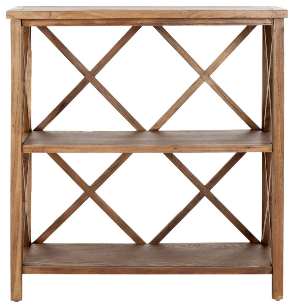 Pollux Open Bookcase Oak   Transitional   Bookcases   by AED Luxury Home Decor  Houzz