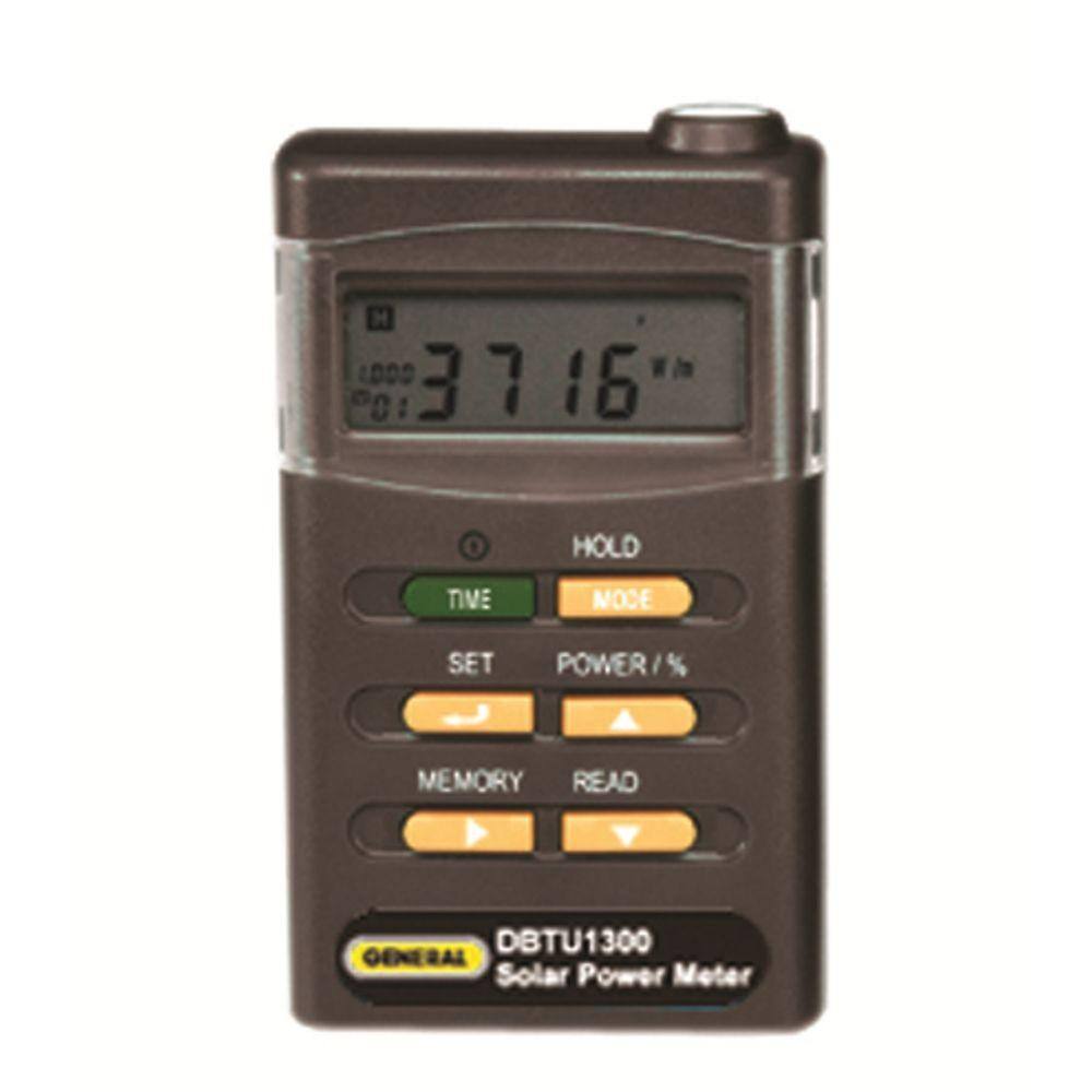 General Tools Digital Solar Power Meter DBTU1300