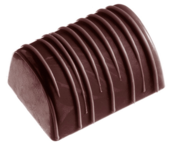 Chocolate World CW1393 Chocolate mould buche with ...