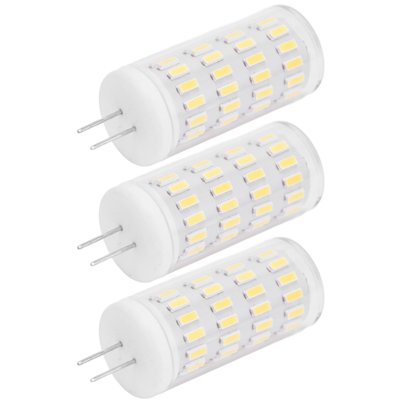 3PCS G4 LED Bulb 5W T3 JC Type Double Pin Base AC DC12‑24V Dimmable Outdoor Landscape BulbNatural Light