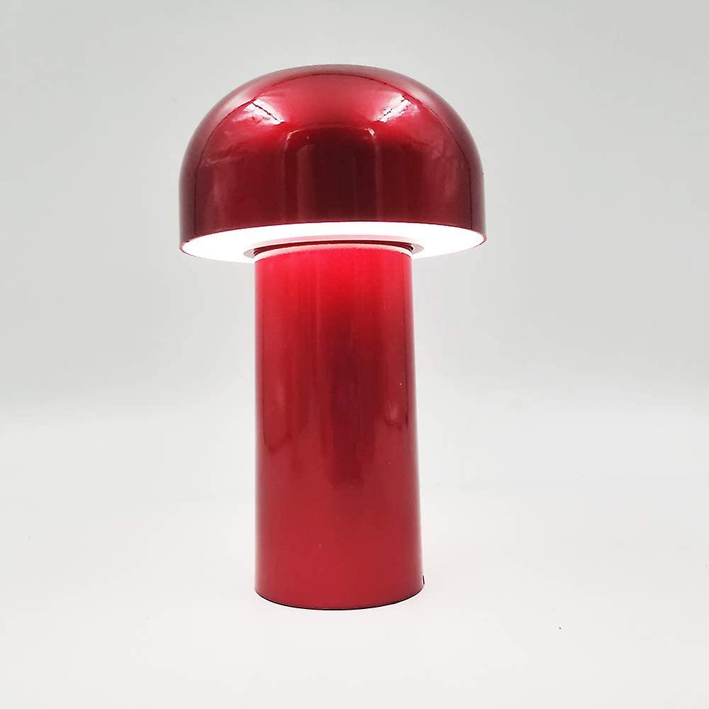 3w Mushroom Led Table Lamp(red)