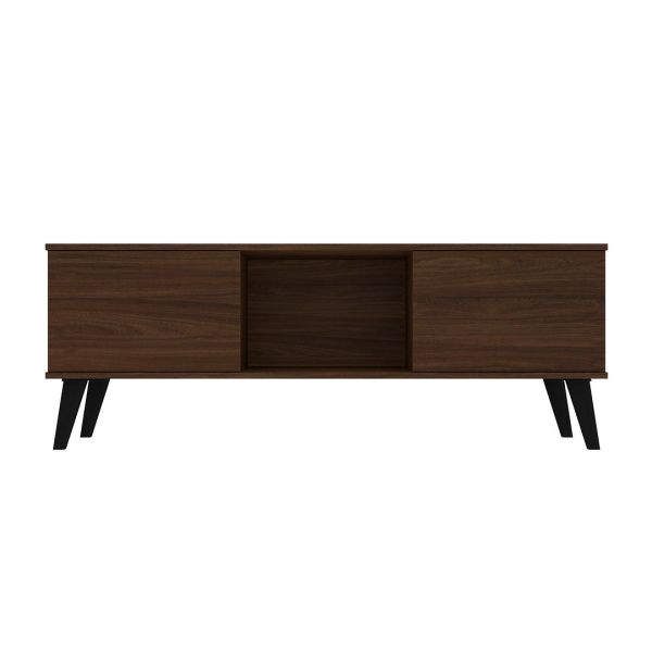 Doyers 53.15 TV Stand in Nut Brown