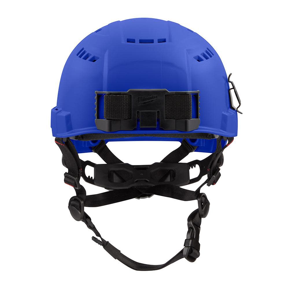 Milwaukee Blue Vented Safety Helmet (USA) - Type 2 Class C 48-73-1304 from Milwaukee