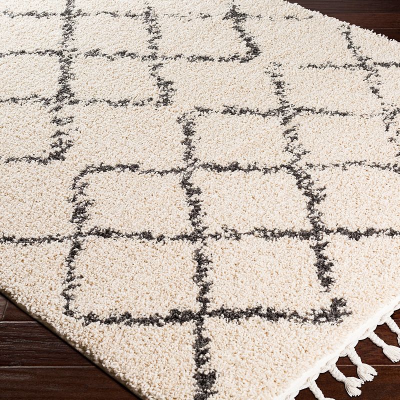 Decor 140 Astra Distressed Trellis Area Rug