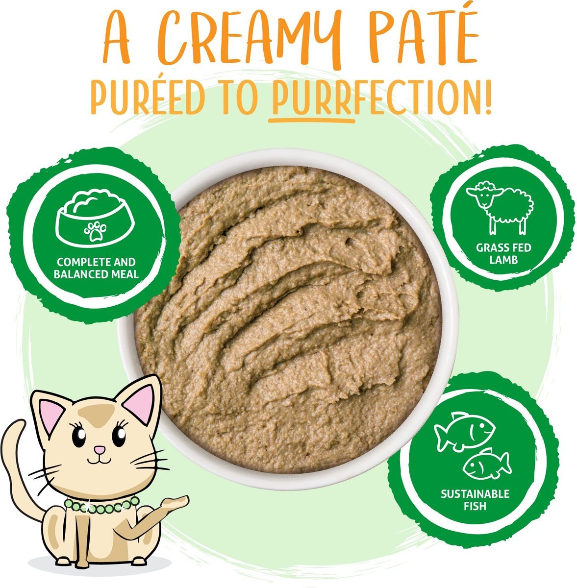 Weruva Slide N' Serve Let's Make a Meal Lamb and Mackerel Dinner Pate Grain-Free Cat Food Pouches